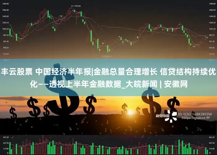 丰云股票 中国经济半年报|金融总量合理增长 信贷结构持续优化——透视上半年金融数据_大皖新闻 | 安徽网